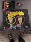 MTV's Beavis and Butt-Head SEGA Genesis COMPLETE w/ Poster Excellent Cond. Rare!