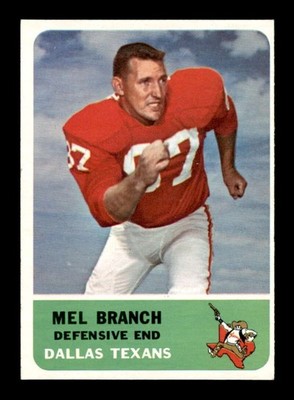 1962 Fleer #32 Mel Branch   EXMT X3581481