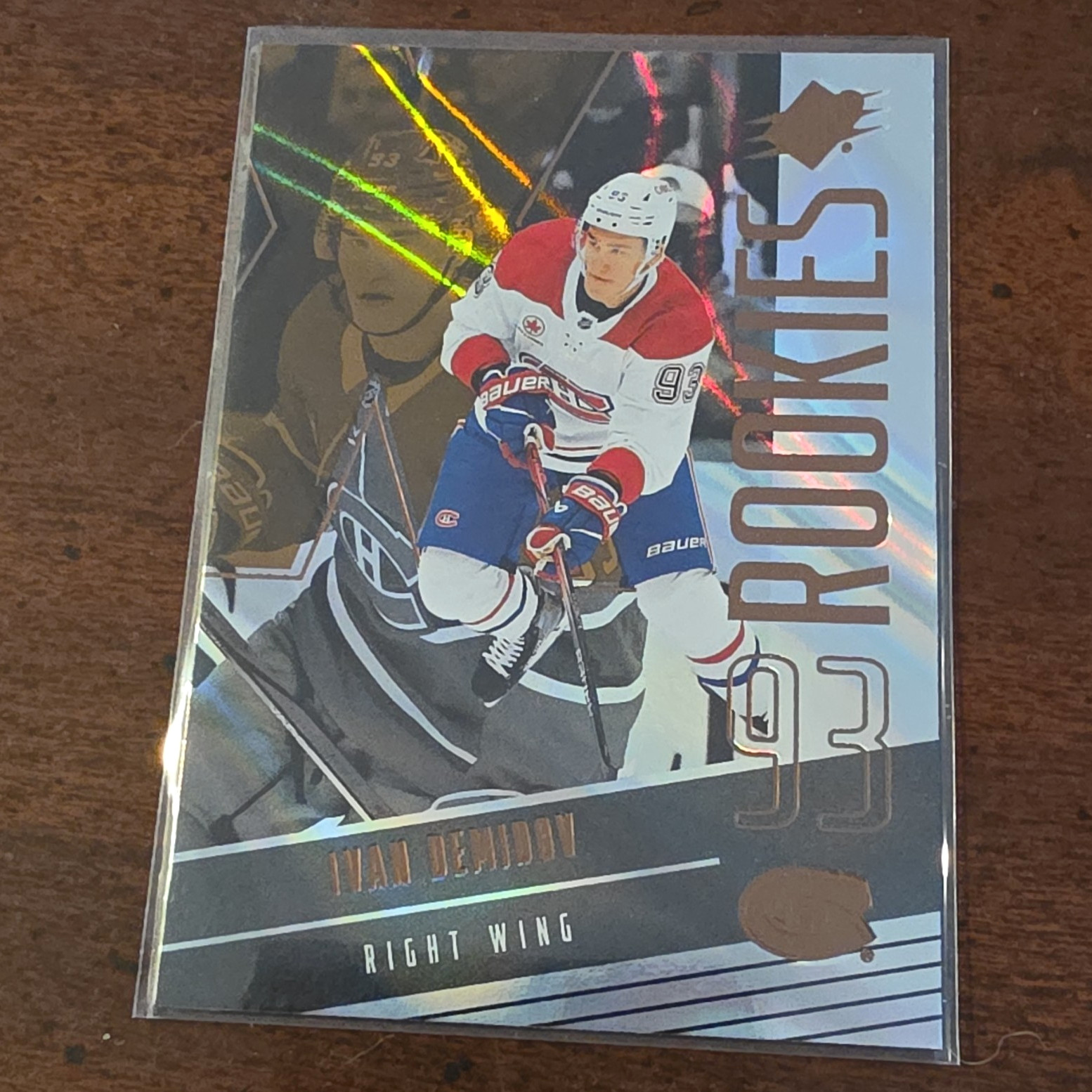 Upper Deck 2025-26 SPx Ivan Demidov Canadiens Rookies Insert #139