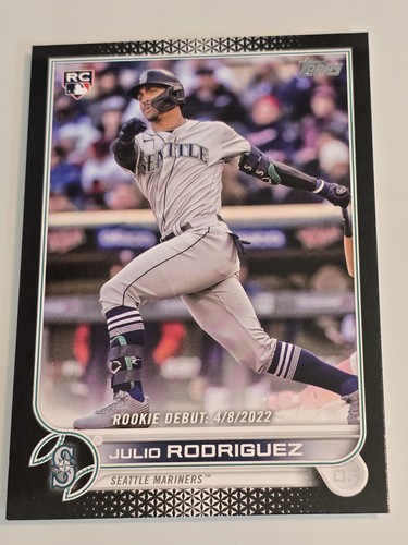 Julio Rodriguez [Black] #US97 2022 Topps Update card