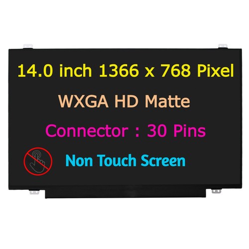 Replacement For LP140WFA(SP)(MH) Display 14 inch 30 Pins 60Hz