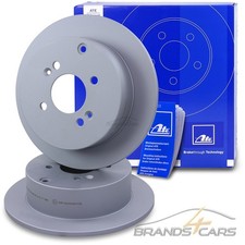 ATE 2x BREMSSCHEIBE VOLL Ø262 HINTEN FÜR HYUNDAI ACCENT 3 MC BJ 05-10