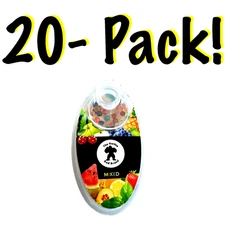 🍉🍓 2000 count Mixed Fruit burst beads | 20-PACK🍍🥭🍇 