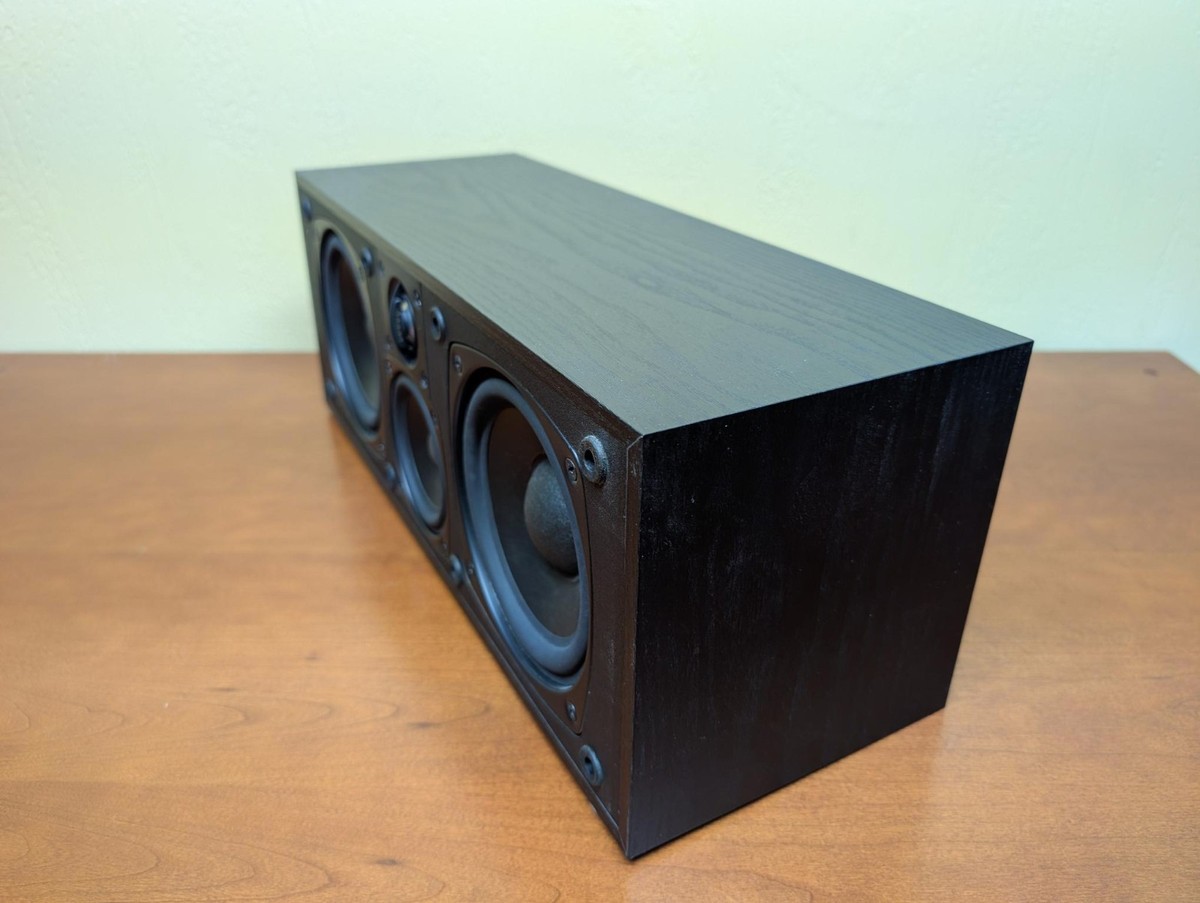 Boston Acoustics Lynnfeld VR10 Center Speaker Black Ash F6 for