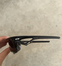 Oakley Sutro Lite Sweep Shield Cycling Sunglasses Mirrored Black Lens UV