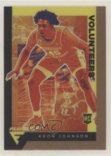 2021-22 Panini Chronicles Draft Picks Flux Bronze Keon Johnson #231 0o9z