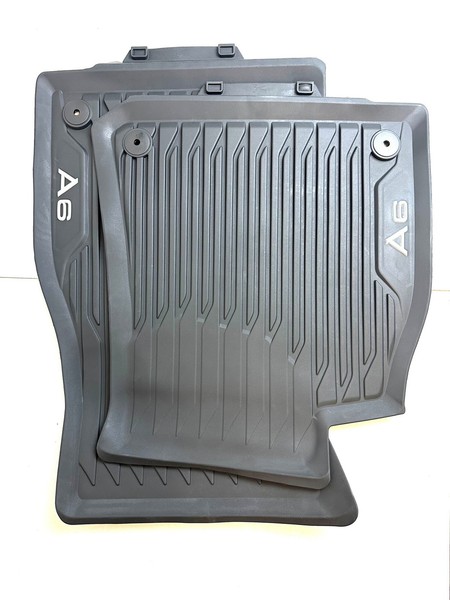 Original Audi A6 C8 4K FußMatten Gummimatten Allwetter Vorn 4K1061501 041-image