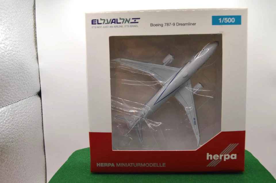 Herpa EL AI Boeing 787-9 Dreamliner Reg.4X-EDA No.531214 1:500 in OVP