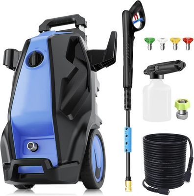 #ad 5000PSI 4.0GPM Heavy Duty Electric Pressure Washer with 33 FT Extension Hose... $230.90