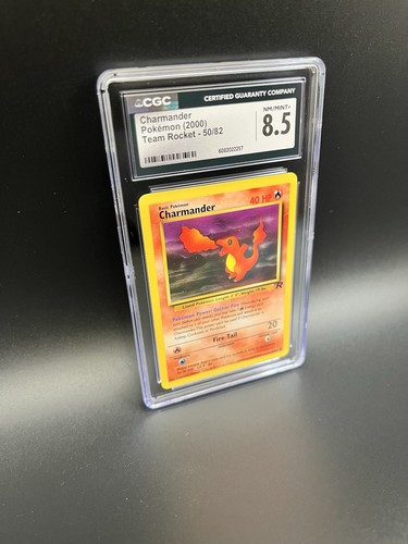 Charmander (Unlimited) graded CGC 8.5 for sale on eBay