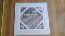 Pauline Hearn Summer Pictue Print From The Embroidery Range Mounted in quality..