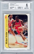 1986-87 Fleer - Stickers Michael Jordan #8 (RC) for sale online | eBay