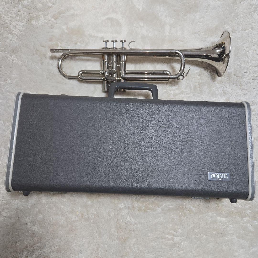 YAMAHA YTR-135 Trumpet Silver Color with Hard Case Used | eBay