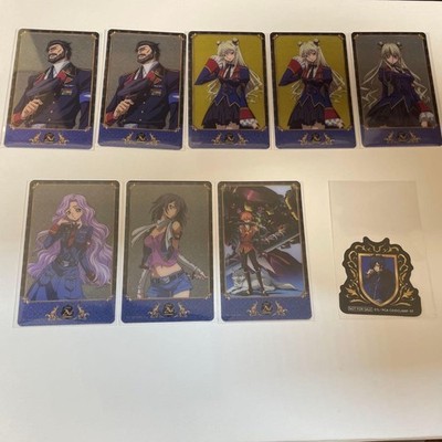 Code Geasss AKito the Exiled Memorial Clear Card Collection Sticker