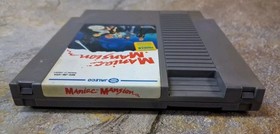 Lot (2) Maniac Mansion & Ghostbusters II - Nintendo NES *TESTED*