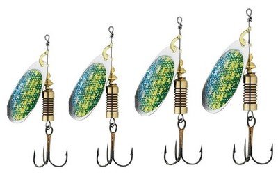 DAM Effzett FZ Nature 3D Gr. 1 - 5 Spinner Pike Kunstköder