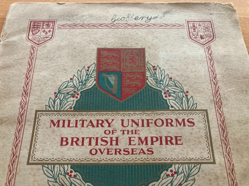 Vintage John Player Cigarette Cards Military Uniforms of the British Empire Book - Image 2 of 4