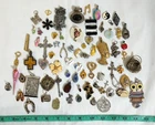 New ListingVintage to Now Costume Jewelry Pendant Lot 75 Pcs