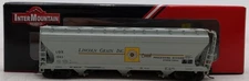 InterMountain 67090-07 N Lincoln Grain 4650 Cu. Ft. ACF 3-Bay Hopper LN/Box