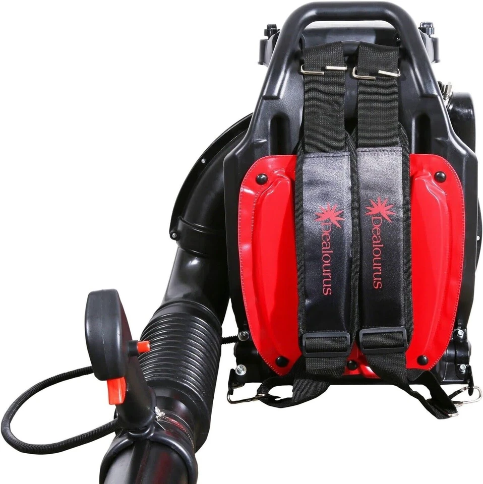 75cc Petrol Backpack Leaf Blower, Extremely Powerful - 240MPH Air Cooled Engine - Image 2 of 4