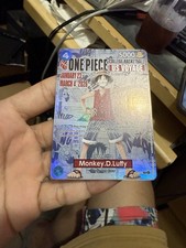 Monkey D. Luffy P-055 One Piece College Basketball US Voyage Promo Card Sealed
