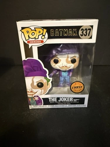 FUNKO POP ! THE JOKER BATMAN 1989 337 CHASE EDITION E01