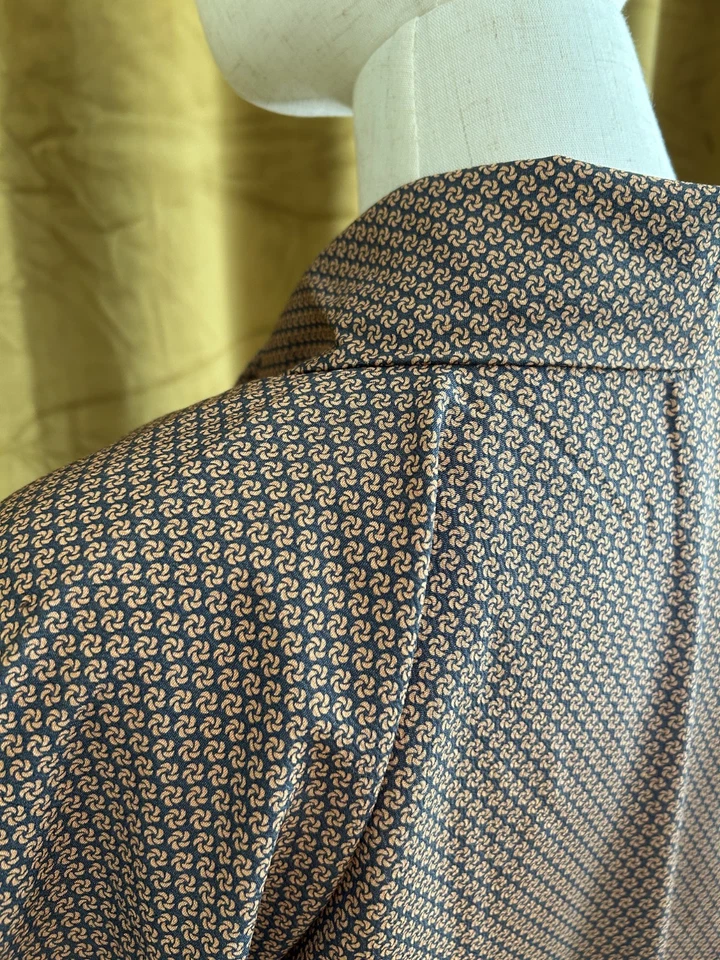 Kimono Homme Femme Men Women Silk Soie Vintage Ancien Grand Japon Japan - Photo 3/4