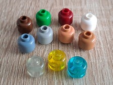 LEGO® 3626a 3626b Minifigur Kopf UNI Classic Köpfe einfarb."VARIANTE WÄHLEN"(11)