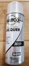 Watco 63081 Lacquer Clear Wood Finish Spray, 11.25 Oz, Clear Gloss