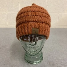 CC Winter Navy Trendy Warm Oversized Stretchy Slouchy Skully Beanie Hat