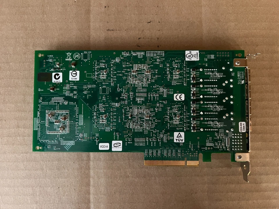 QLOGIC PX2610401-10 B QUAD PORT 4GB PCI-E FIBRE CHANNEL NETWORK ADAPTER M8-1(3) - Image 4 of 4