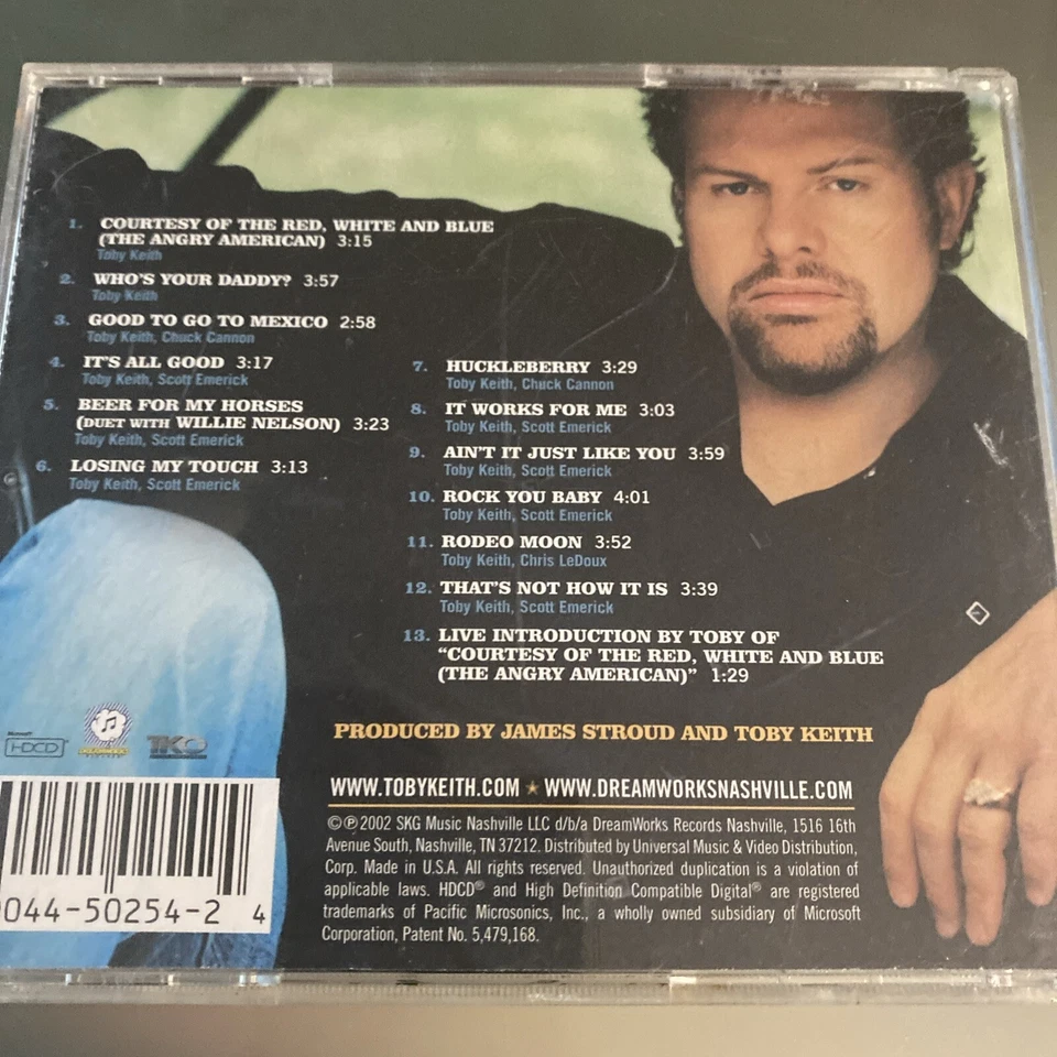 Toby Keith 3 💿 LOT- Shock'n Y'all, Unleashed, Boomtown    VG+   Fast 🚚 - Image 3 of 4