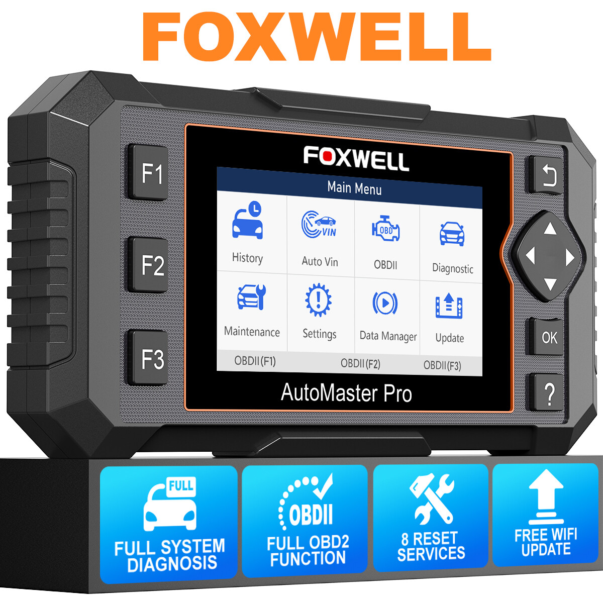 Foxwell NT624 Elite Car All System OBD2 Scanner Diagnostic Tool
