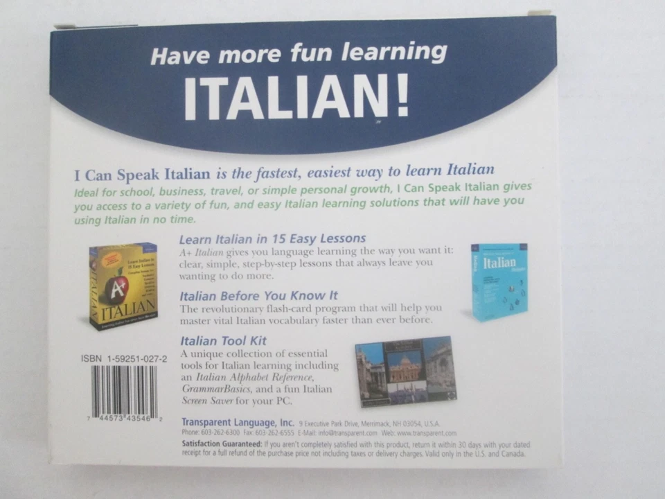 "I Can Speak Italian" & "I Can Speak French" instructional CDs for Windows - Image 3 of 4