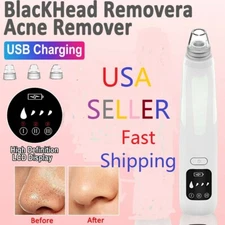 Electric Blackhead Remover Pore Vacuum Suction Diamond Dermabrasion Face Cleaner