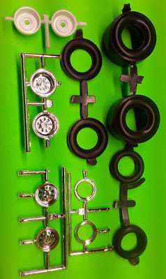 Centerline Rims Frontrunner Drag Slicks 57 Chevy Bel Air 1/24 Mongoose Funny Car