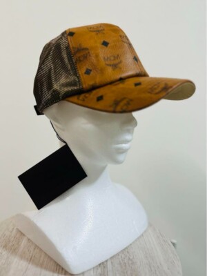 MCM ブラウン メッシュキャップ s-l400.jpg