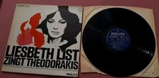Liesbeth List ZIngt Theodorakis Holland import LP Philips PY 844 039 solid vg