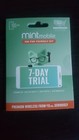 Mint Mobile 7-Day Trial Sim Card *New*