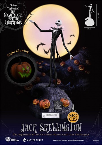Beast Kingdom Master Craft The Nightmare Before Christmas Jack Skellington - Bild 10 von 10