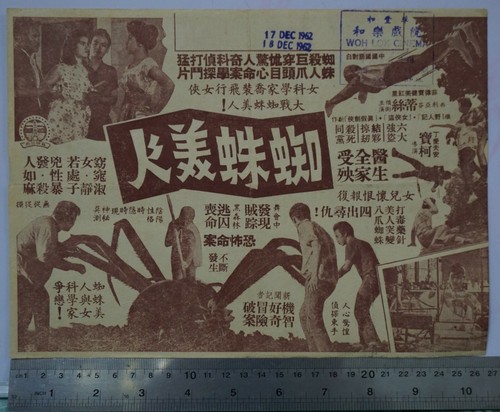1962 Malaya Chinese Philippines Movie Flyer 蜘蛛美人 Super Girl Vs Spider Queen Ebay 1962 Malaya Chinese Philippines Movie Flyer 蜘蛛美人 Super Girl Vs Spider Queen Ebay