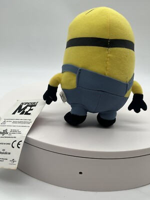 T - Peluche Acrobatique Minion Stuart Bouge Parle Rigole Pète ...... 25 cm