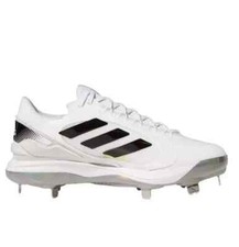 Adidas Purehustle 2 Elite FY4393 Women  s White Softball Cleats Size 8 New