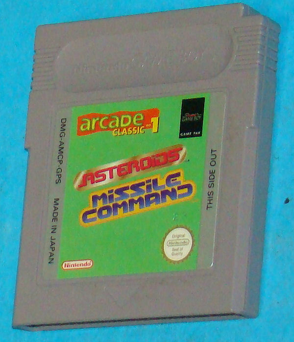 Arcade Classic 1 - Asteroids - Missile Command - Game Boy GB Nintendo - PAL