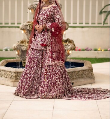 indian pakistani long wedding bridal dress UK