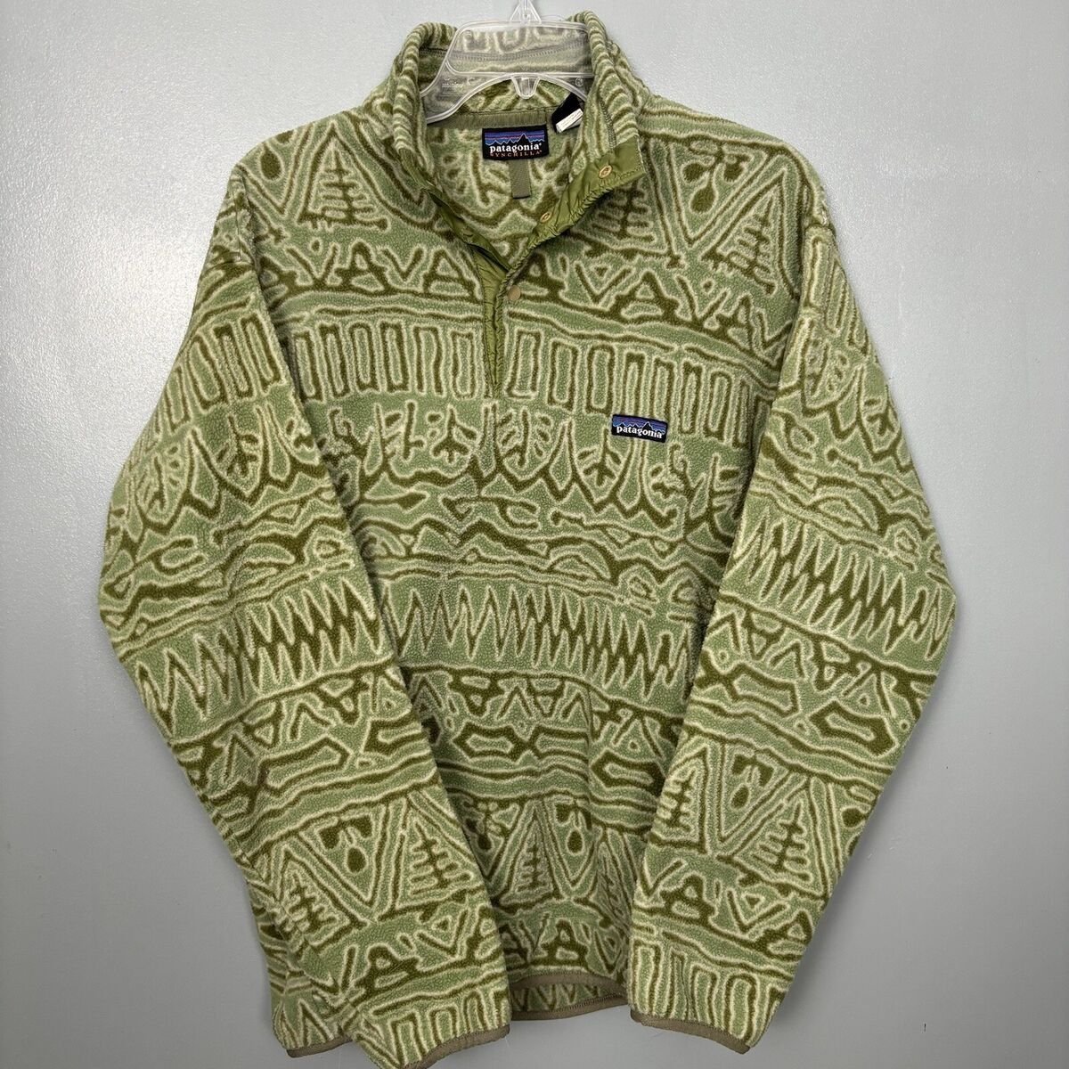 Vintage 1999 Patagonia Switchback Green Sagebrush Synchilla Vintage 1999 Patagonia Switchback Green Sagebrush Synchilla