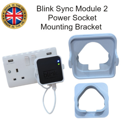 Steckdose Wandhalterung für Blink Sync Modul 2