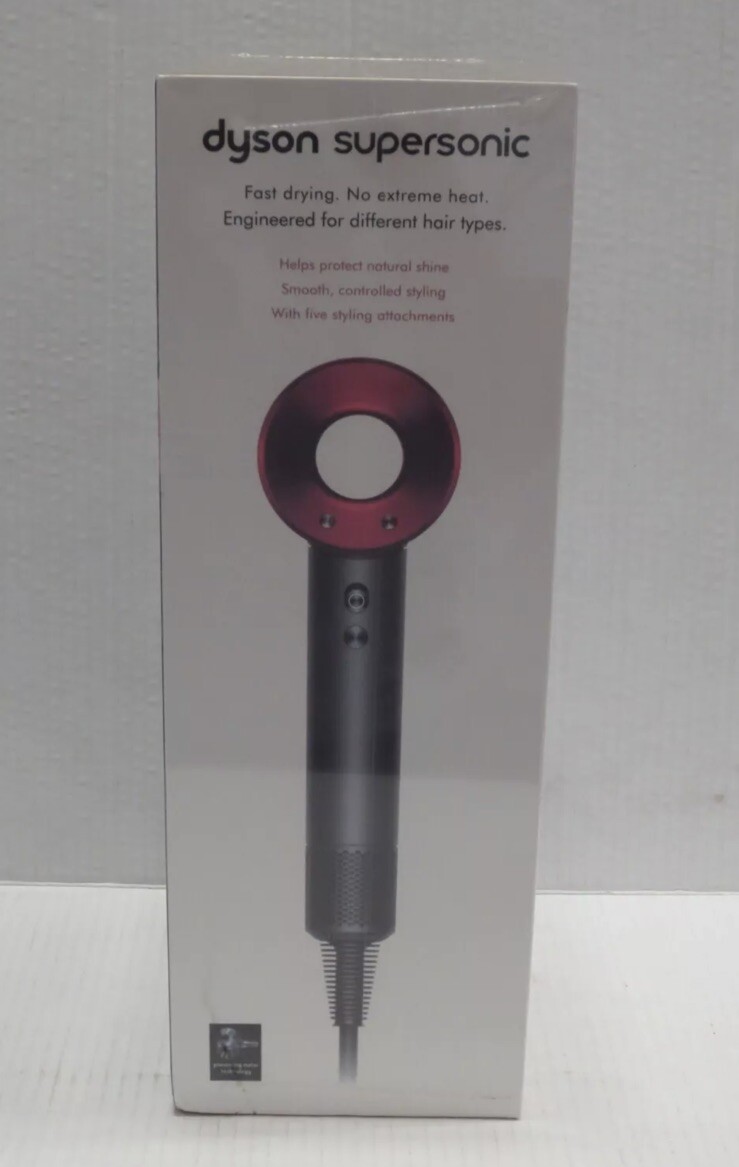 Dyson Supersonic Hair Dryer Iron/Fuchsia HD07 NEW SEALED BOX | eBay