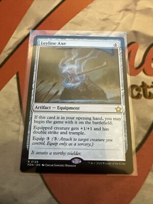 MTG Leyline Axe Foundations Regular #0129