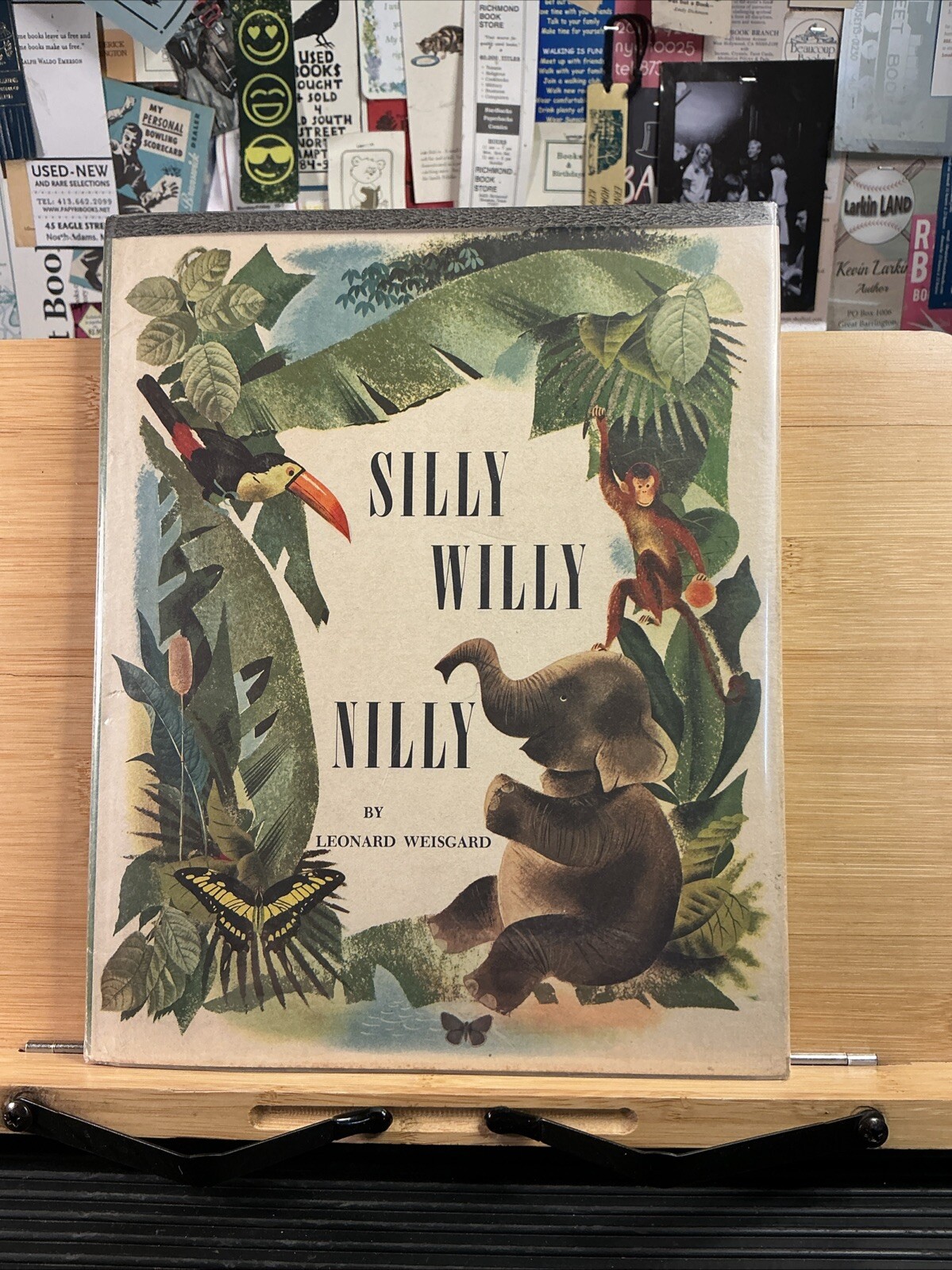 SILLY WILLY NILLY By Leonard Weisgard - Hardcover Dust Jacket 1954